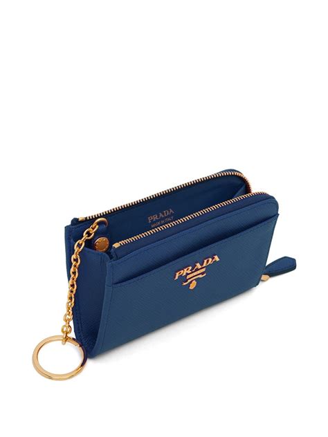 Prada Zipped Pouch Key Ring 